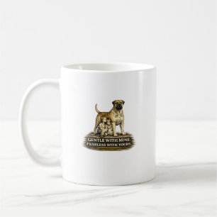 Caneca De Café Boerboel – Gentil Com os Meus, Destemido Com os Ou