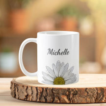 Boho Daisy Botanical Floral Cute Girly