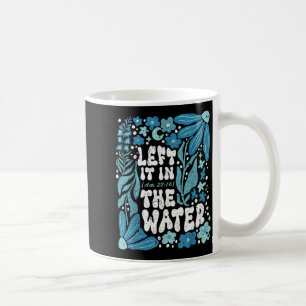 Caneca De Café Boho Deixou na Água Batismo Cristão Batizado