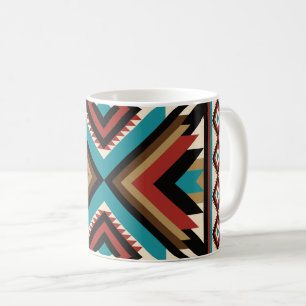 Caneca De Café Boho Geométrico