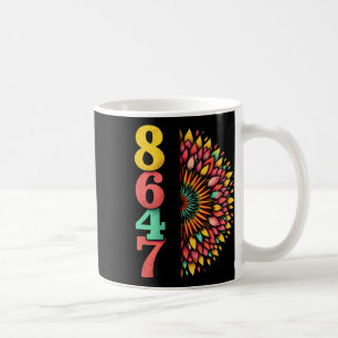 Caneca De Café Boho Style 86 47 Trump Não Meu Presidente 2