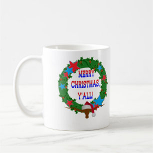 Caneca De Café Boi do papai noel - Feliz Natal você