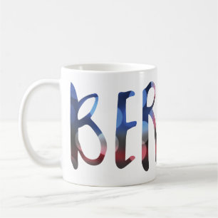 Caneca De Café bokeh das máquinas de lixar de Bernie