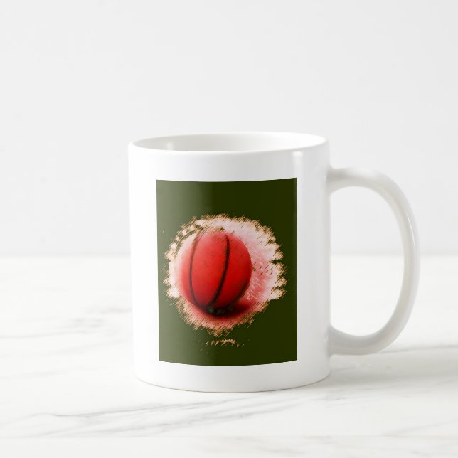 Caneca De Café Bola de Basquete (Direita)