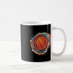 Caneca De Café Bola de basquetebol
