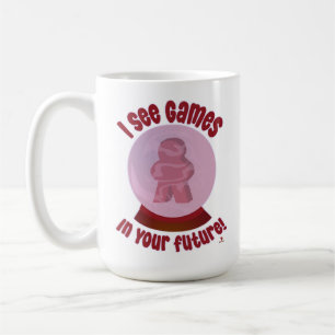 Caneca De Café Bola de Cristal de Jogos Futuros Hobby Preveja Iss