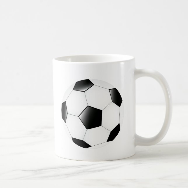 Caneca De Café Bola de futebol (Direita)