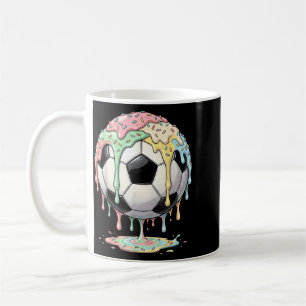 Caneca De Café Bola de Futebol com Gotejamento de Sorvete Meninos