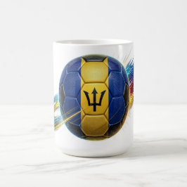 Caneca De Café Bola de Futebol de Barbados | Pronto para o Estádi