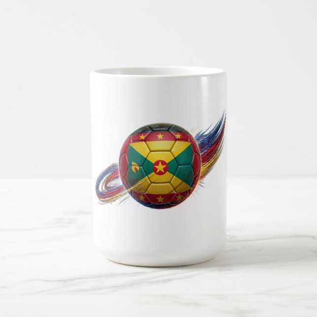 Caneca De Café Bola de Futebol de Granada | Pronto para o Estádio (Centro)