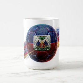 Caneca De Café Bola de Futebol do Haiti | Estádio Pronto | Acessó
