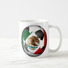 Caneca De Café Bola de Futebol do México