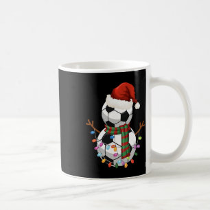 Caneca De Café Bola de Futebol Ll Boneco de Neve Chapéu de Papai