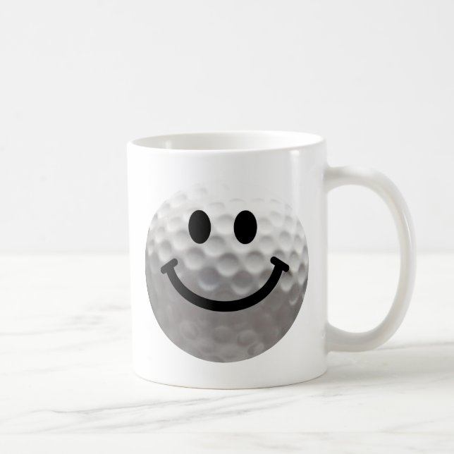 Caneca De Café Bola de golfe (Direita)
