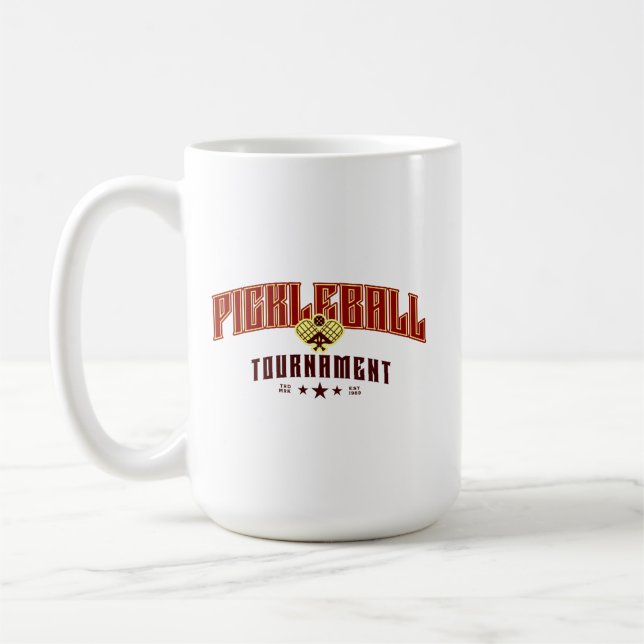 Caneca De Café Bola de picles do Torneio de Picles (Esquerda)
