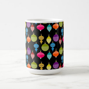 Caneca De Café Bola decorativa de Natal Retroativo