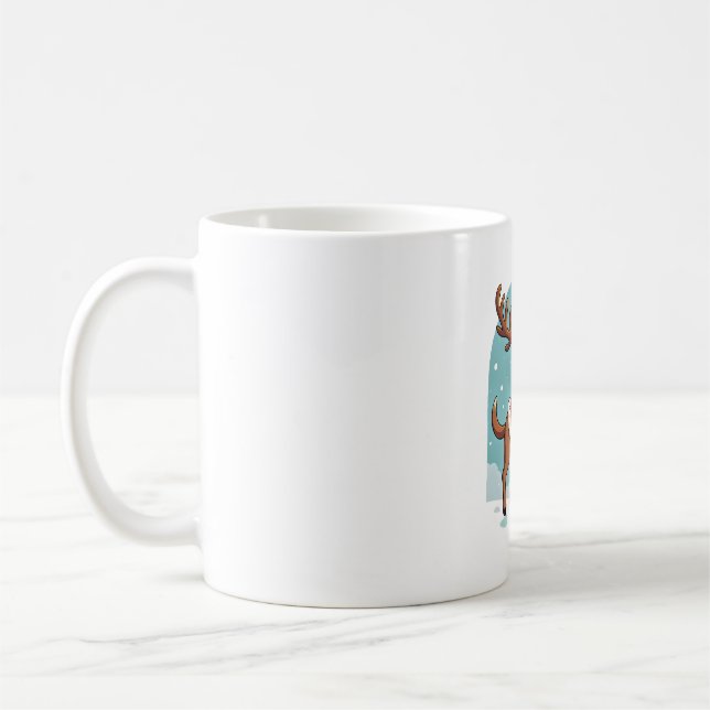 Caneca De Café Bolachas para Papais noeis Bulldog (Esquerda)