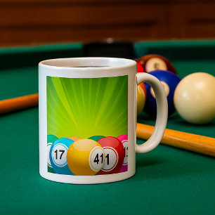 Caneca De Café Bolas de Bingo