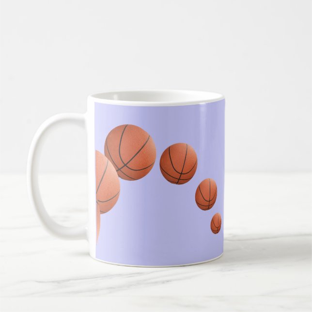 Caneca De Café Bolas de cesto no ar (Esquerda)