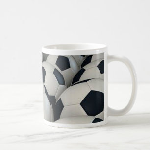 Caneca De Café Bolas de Futebol