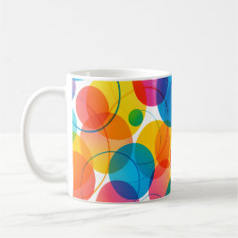 Caneca De Café Bolha de Arco-íris