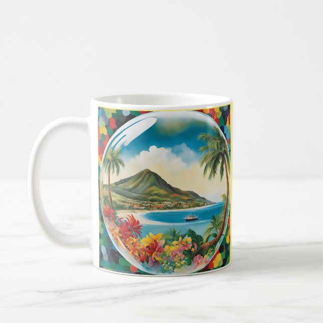 Caneca De Café "Bolha de Paraíso Mug" (Esquerda)