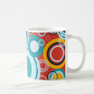 Caneca De Café Bolhas Coloridas