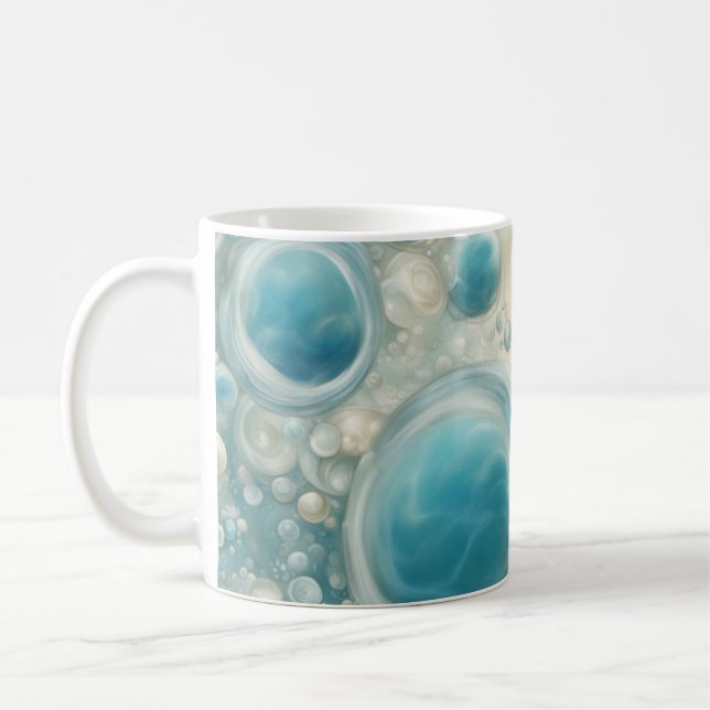 Caneca De Café Bolhas de Espuma do Mar (Esquerda)