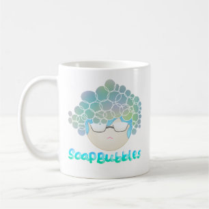Caneca De Café Bolhas de sabão