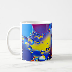 Caneca De Café Bolhas multicolores