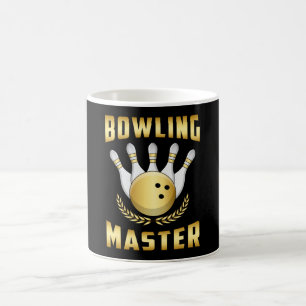 Caneca De Café Boliche Bowler Strike Team Bowl Esporte Engraçado