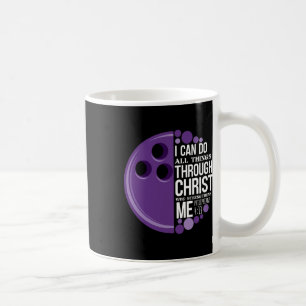 Caneca De Café Boliche Cristã Funny Personalizada Equipe Presente