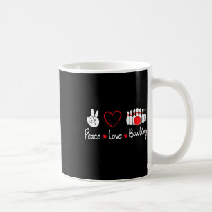 Caneca De Café Boliche de Amor pela Paz, Boliche