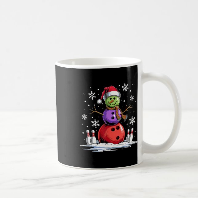 Caneca De Café Boliche de boliche Neve, Natal (Direita)