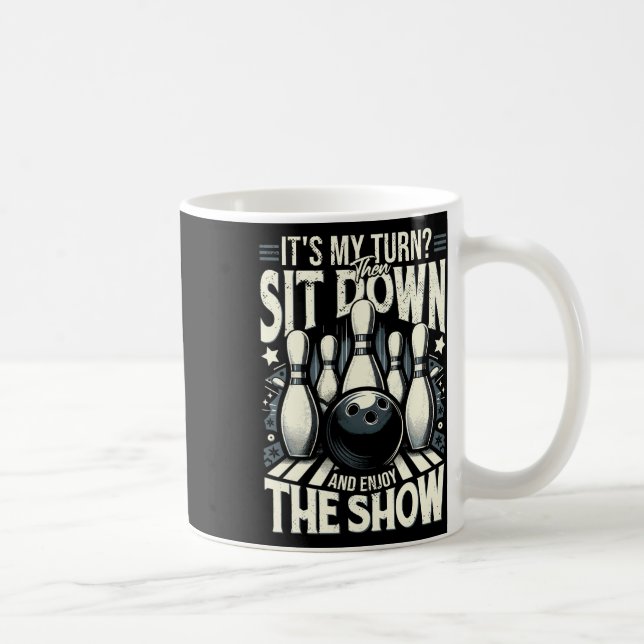 Caneca De Café Boliche de pinos de greve (Direita)