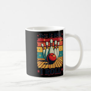 Caneca De Café Boliche É assim que eu rolo