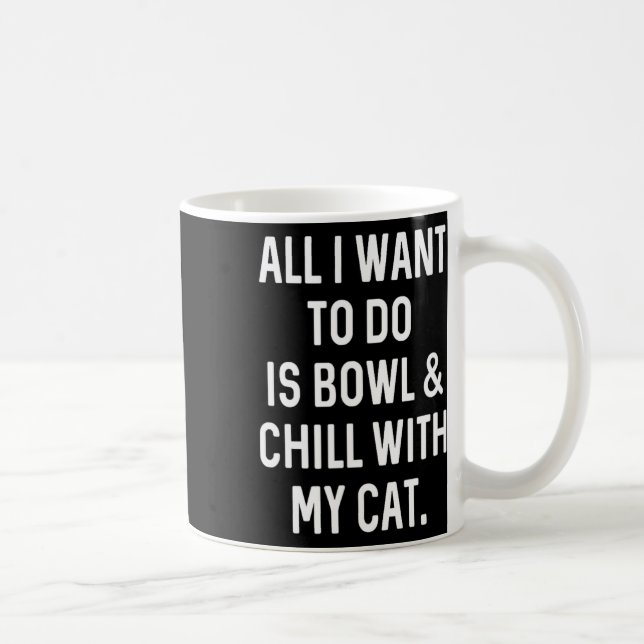 Caneca De Café Boliche Engraçado E Resfriamento Com Mulheres De G (Direita)