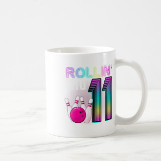 Caneca De Café Boliche Festa Rollin' Na Garota B de aniversário d