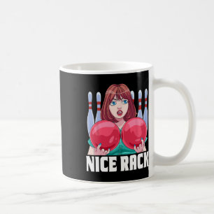 Caneca De Café Boliche giratória engraçada de 10 pinos Bowler Nic