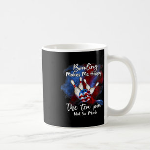 Caneca De Café Boliche Me Faz Feliz O Pino Dez Não Tanto 1