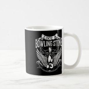 Caneca De Café Boliche Pedra Engraçado Presente no Bowler