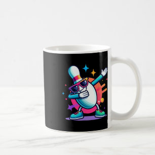 Caneca De Café Boliche Pin Dabbing Sungles Bowler Player Kids Boy
