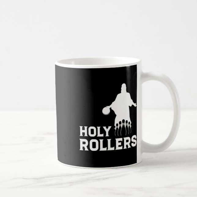 Caneca De Café Boliche Team League Name Sagrada Rollers (Direita)