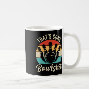 Caneca De Café Boliche Vintage que é um jogador da equipe do Retr