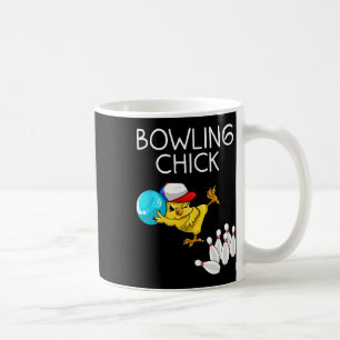 Caneca De Café Boliches Engraçadas Dão a Mulher Bonita Pintinho E