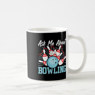 Caneca De Café Boliches Engraçadas Me Perguntam Sobre Boliches
