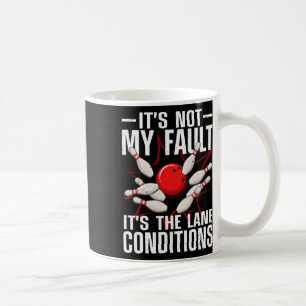 Caneca De Café Boliches Engraçadas Para Homens Mulheres Bowler Te