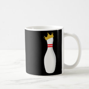 Caneca De Café Boliches-Rei em Greve Gráfica Engraçada E Perus
