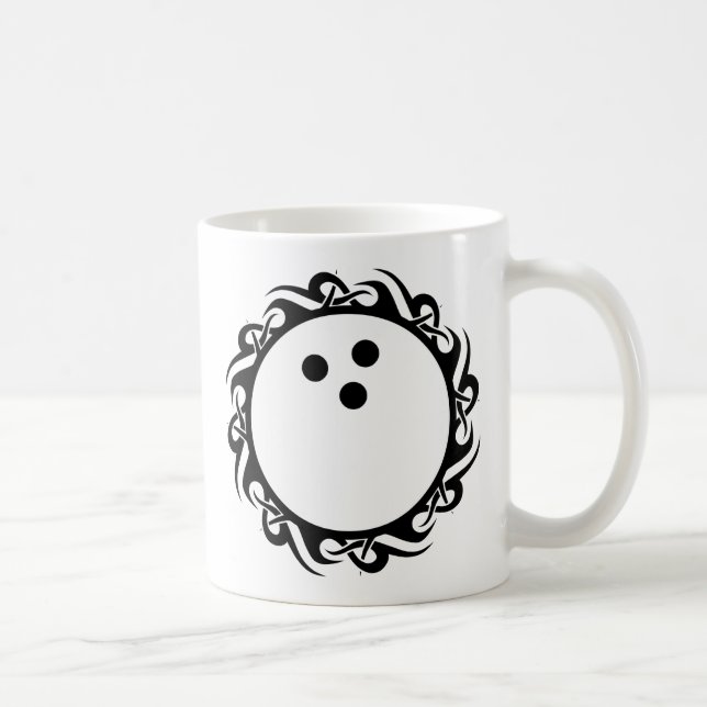 Caneca De Café boliches tribais (Direita)