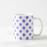 Caneca De Café Bolinhas<br><div class="desc">Bolinhas em branco</div>